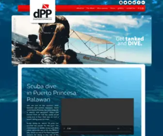 Divepuertoprincesa.com(DPP) Screenshot