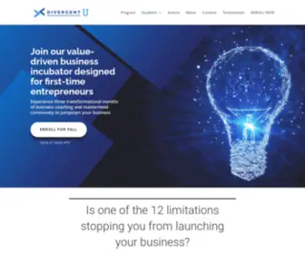 Divergent-U.com(Divergent U) Screenshot
