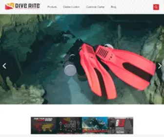 Diverite.com(SCUBA Diving Equipment for Technical Diving) Screenshot