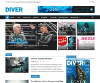 Divermag.com(DIVER magazine) Screenshot