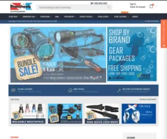 Divers-Supply.com(Buy Scuba Diving Gear and Snorkeling Equipment Online) Screenshot