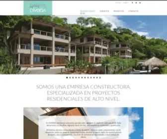 Diversacr.com(Somos una empresa constructora en Costa Rica) Screenshot