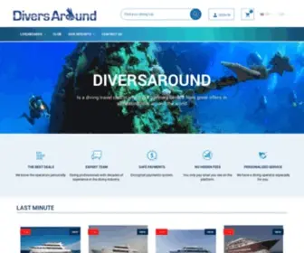 Diversaround.com(Dive) Screenshot