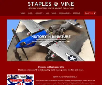 Diverse-Images.com(HANDMADE COLLECTABLE PEWTER AIRCRAFT & TANKS) Screenshot