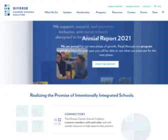Diversecharters.org(This live virtual event) Screenshot