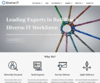 Diverseitpartners.com(Diverse IT Partners) Screenshot