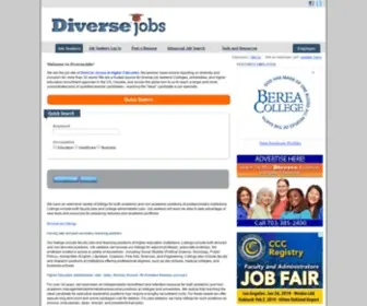 Diversejobs.net(Where Everyone Gets to Work) Screenshot