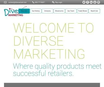 Diversemarketing.com(Diverse Marketing) Screenshot