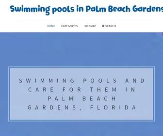 Diversepools.net(Swimming pools in Palm Beach Gardens) Screenshot