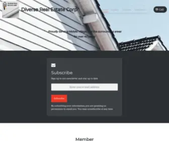 Diverserealestatecorp.com(Diverse Real Estate Corp) Screenshot