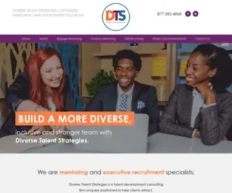 Diversetalentstrategies.com(Diverse Talent Strategies) Screenshot