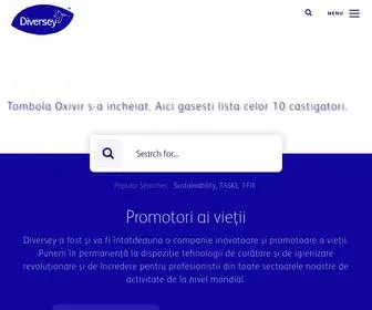 Diversey.com.ro(Diversey) Screenshot