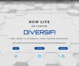 Diversificrypto.com(DiversiFi Crypto) Screenshot