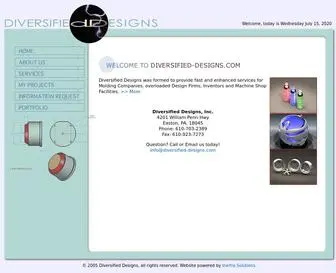 Diversified-Designs.com(Diversified Designs) Screenshot