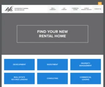 Diversifiedfundinginc.com(Real Estate Property Management) Screenshot