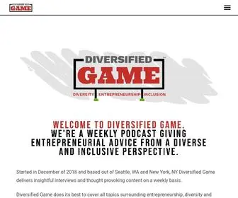 Diversifiedgame.com(Giving You The Game) Screenshot