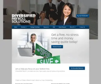 Diversifiedpayroll.com(Diversified Payroll Solutions and Human Resource Services) Screenshot