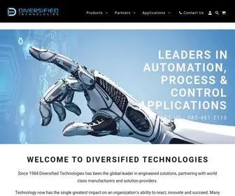 Diversifiedtech.net(Sensors) Screenshot