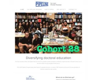 DiversipHD.com(The CUNY Pipeline Program) Screenshot