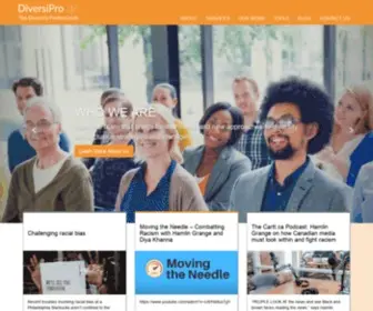 Diversipro.com(The Diversity Professionals) Screenshot