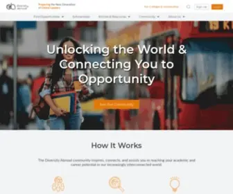 Diversityabroad.com(Programs Abroad) Screenshot