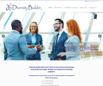 Diversitybuilder.com(Top Diversity and Inclusion Training Company) Screenshot