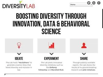 Diversitylab.com(Diversity Lab) Screenshot