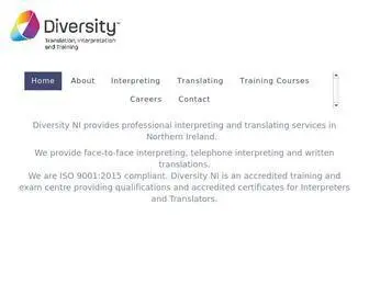 Diversityni.co.uk(Diversity NI) Screenshot