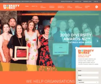 Diversityworksnz.org.nz(DiversityWorks) Screenshot
