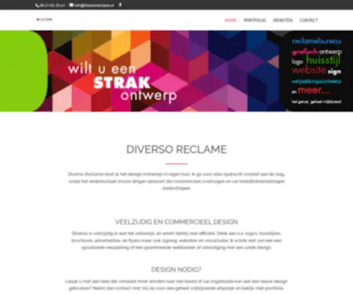 Diversoreclame.nl(Reclame design sign websites) Screenshot