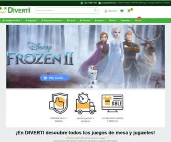 Diverti.cl(Tienda de Juegos De Mesa y Juguetería) Screenshot