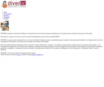 Divertic.org(Asociacié) Screenshot