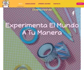Diverticreando.com(Manualidades para niños) Screenshot