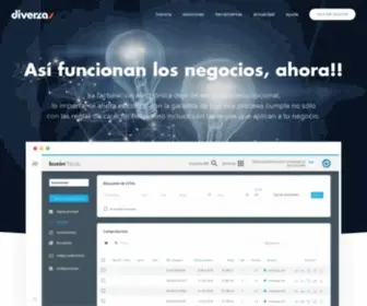 Diverza.com(Así funcionan los negocios) Screenshot