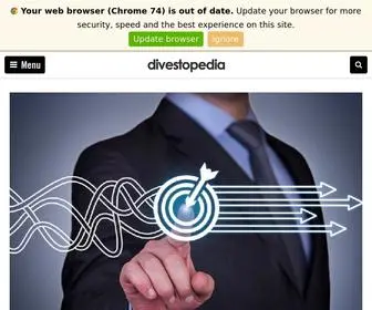 Divestopedia.com(Sell business) Screenshot