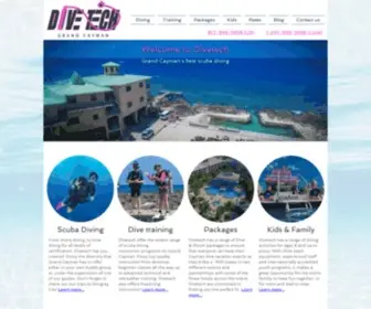 Divetech.com(Scuba Diving) Screenshot