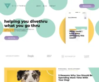 Divethru.com(Helping you DiveThru what you go thru) Screenshot