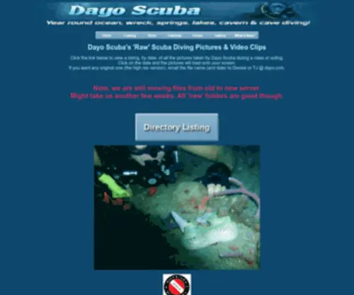 Divetraining.net(Dayo Scuba Raw Pictures & Video Clips Folder #2) Screenshot