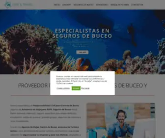 Divetravel.es(Dive & Travel Solutions) Screenshot
