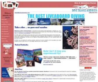 Divetravelservices.com(Dive Travel Services) Screenshot