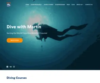 Divewithmartin.com(Dive With Martin) Screenshot