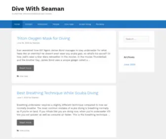 Divewithseaman.com(Dive with seaman) Screenshot