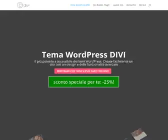 Divi-Elegantthemes.it(Tema WordPress DIVI) Screenshot