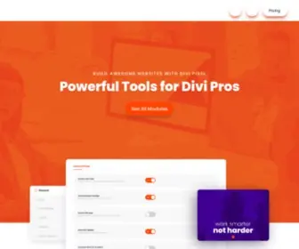Divi-Pixel.com(Powerful Tools for Divi Pros) Screenshot