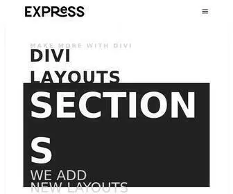 Divi.express(Divi Layouts) Screenshot