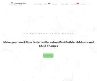 Divibuilderaddons.com(Ultimate Addons for Divi Builder) Screenshot