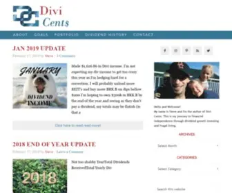 Divicents.com(Divi Cents) Screenshot