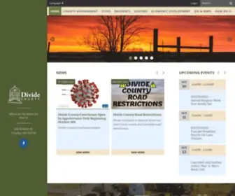 Dividecountynd.org(Dividecountynd) Screenshot