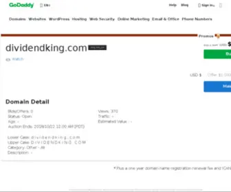 Dividendking.com(Forsale Lander) Screenshot