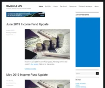 Dividendlife.com(Short term financing makes it possible to acquire highly sought) Screenshot